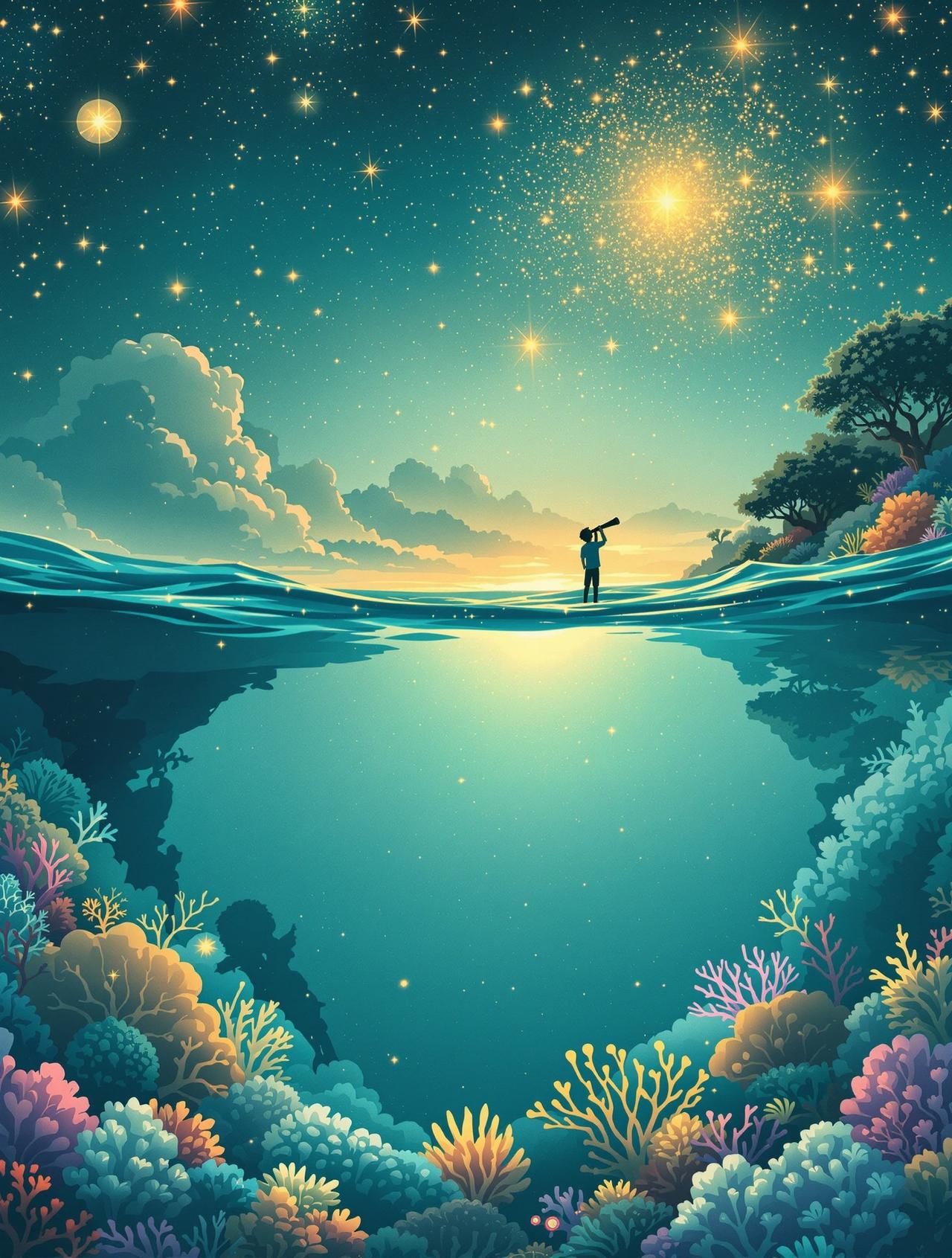 漫剧短剧 - 星与海的约定 漫剧短剧作品 - 星与海的约定,双向奔赴题材动漫短剧
